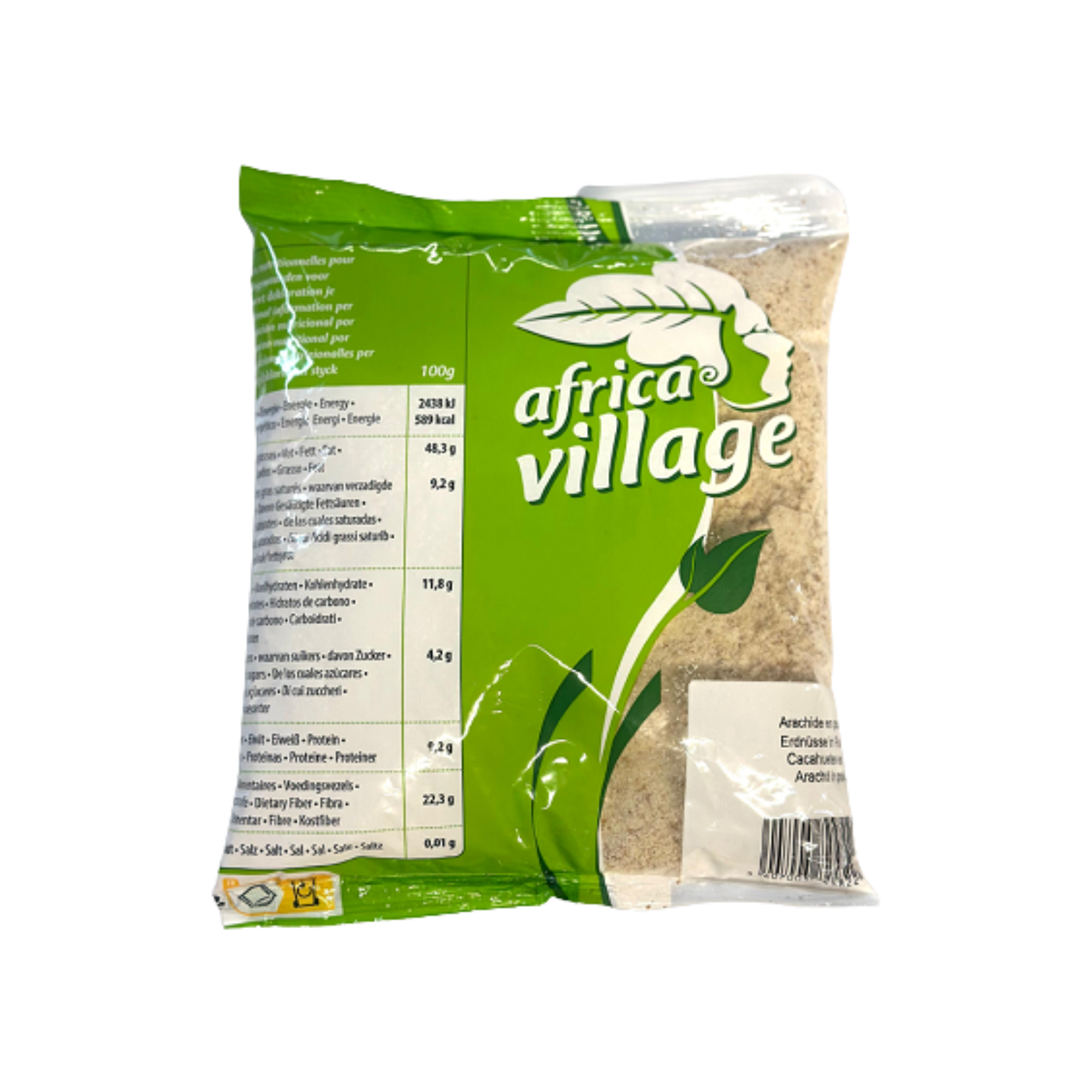 Africa Village Erdnusspulver 500g Mein Shop