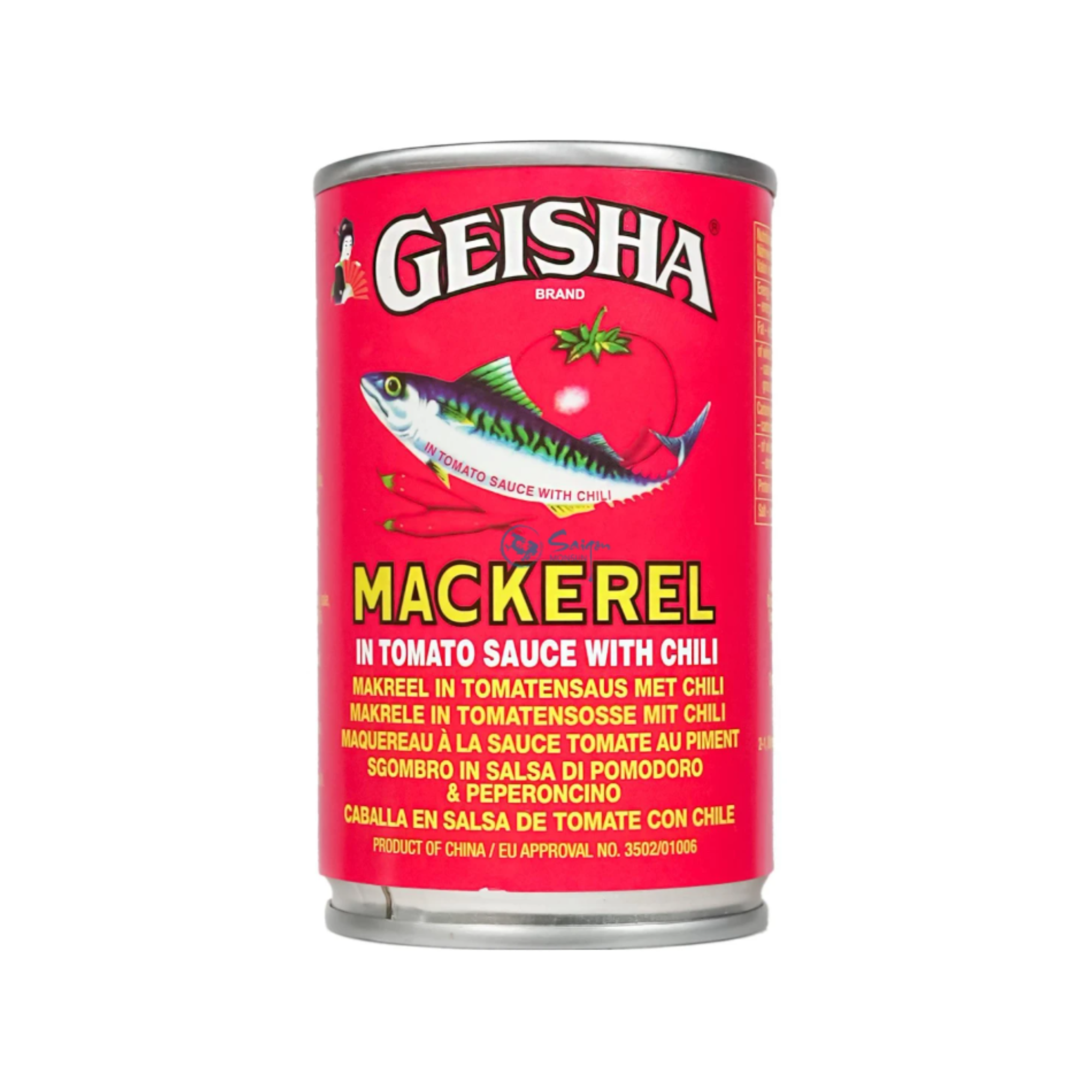 Geisha Makrele mit Chili 155g Mein Shop