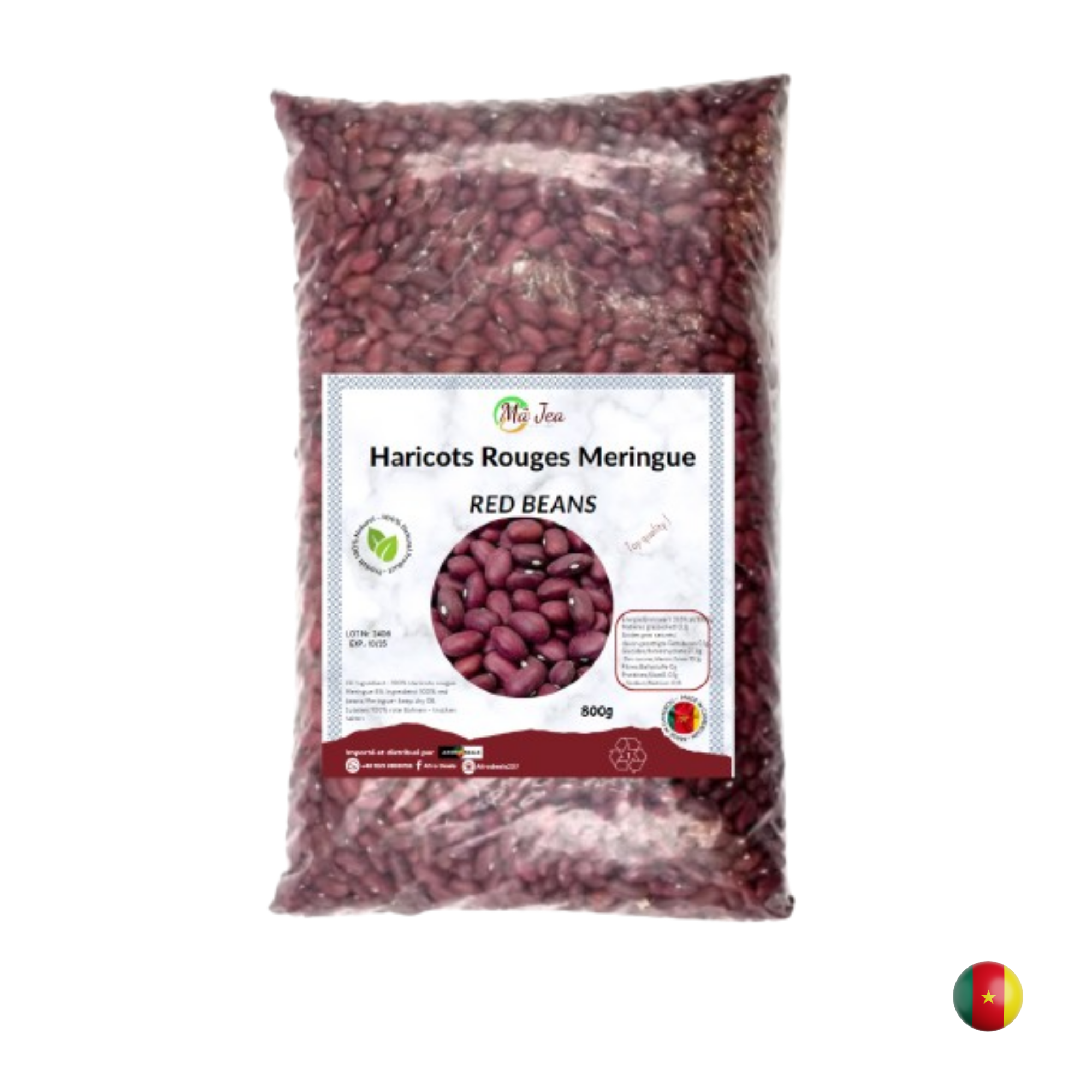 Rote Bohnen  / Haricot rouge (Méringue) Mein Shop