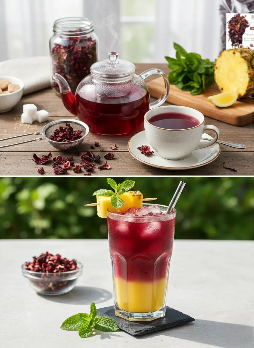 Hibiskusblüten, Bissap, Foléré, Karkadeh Mein Shop