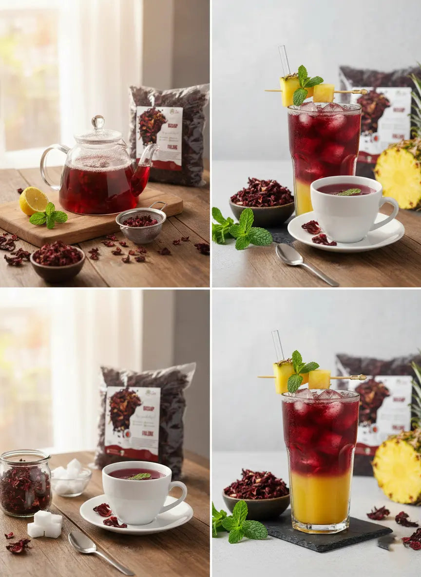 Hibiskusblüten, Bissap, Foléré, Karkadeh Mein Shop