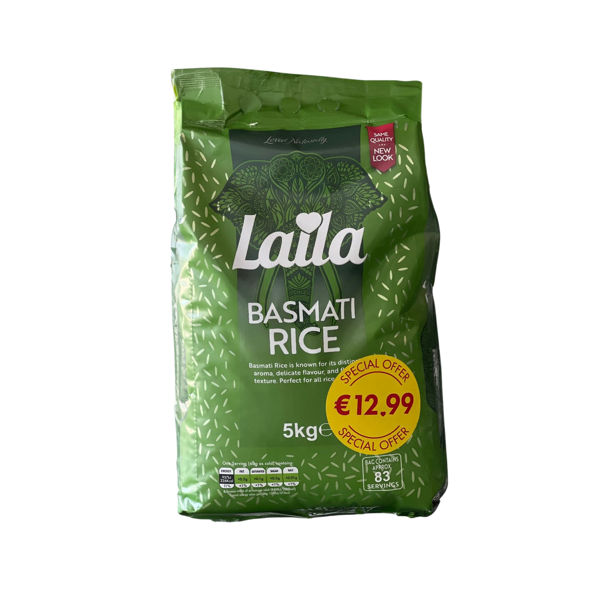 Laila Basmati Reis 5kg Mein Shop