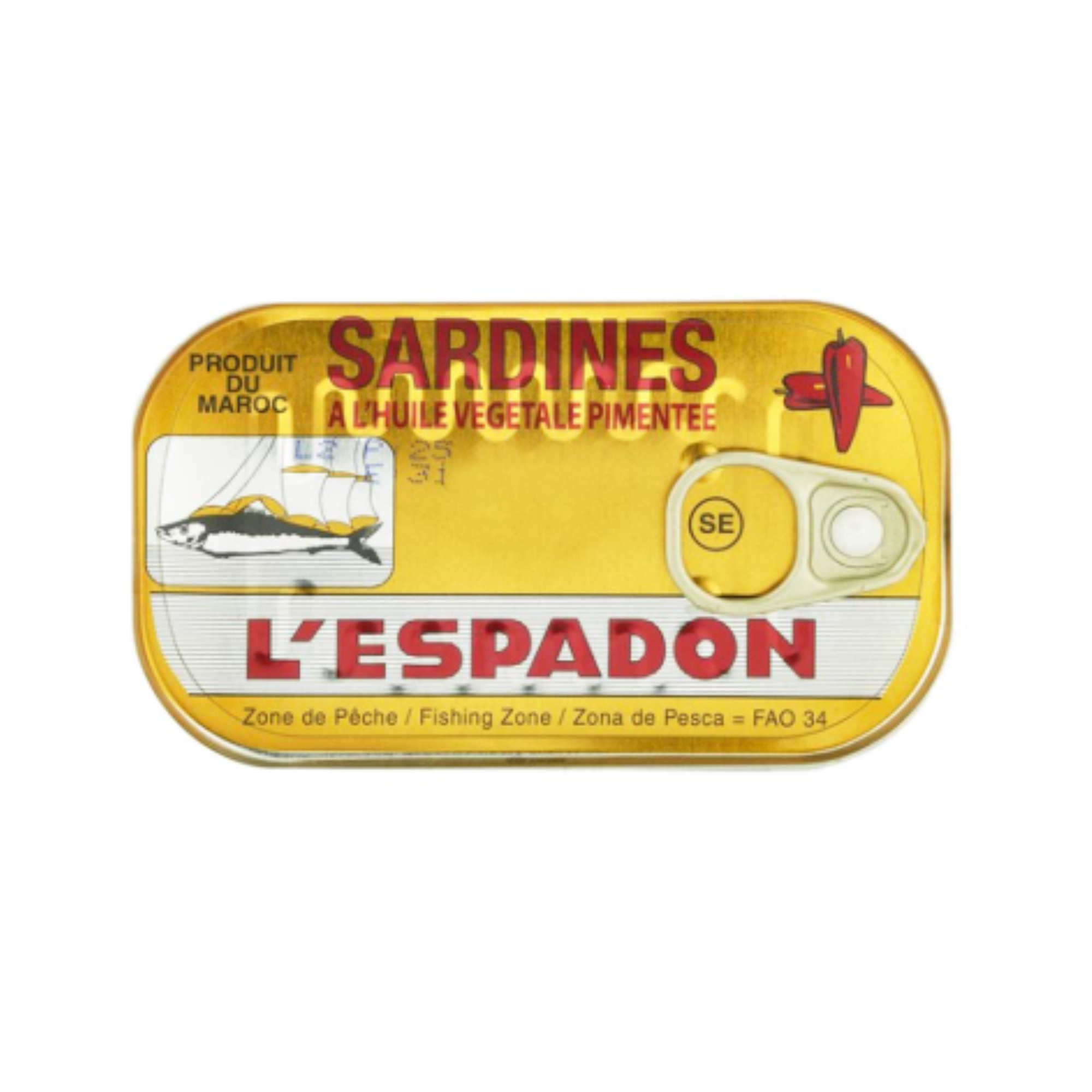 L'Espadon Sardinen mit Chili 125g Mein Shop