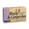 Racines Ingwer-Bissap Tee – 25 Beutel Hibiskus-Mix Mein Shop
