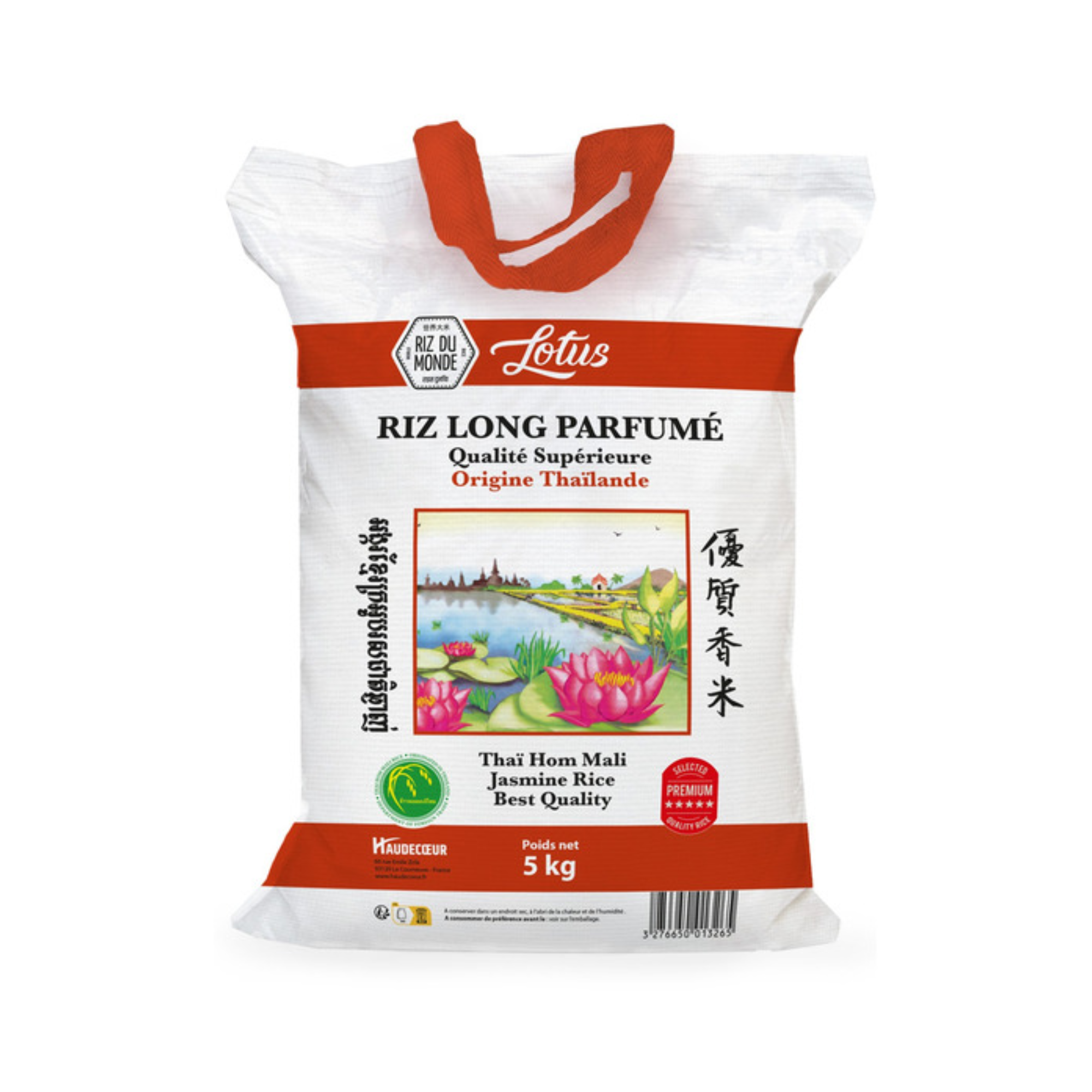 Riz du Monde Lotus Jasmin Reis 5kg Mein Shop