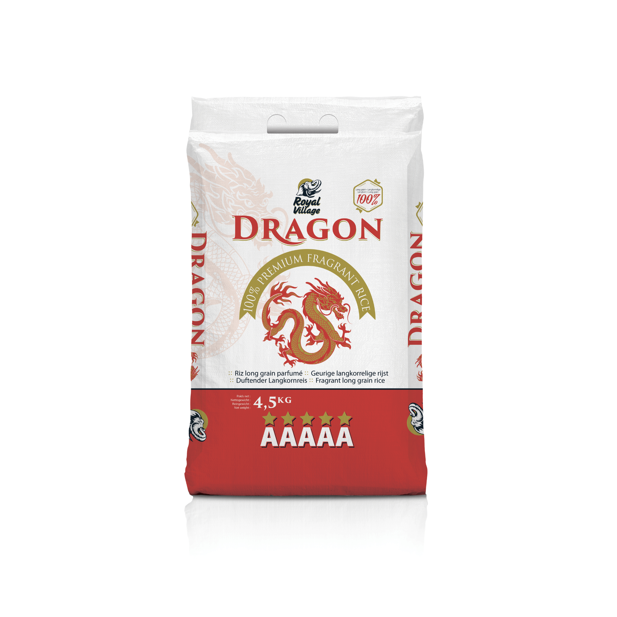 Royal Village Reis / Riz Dragon 4,5kg Mein Shop