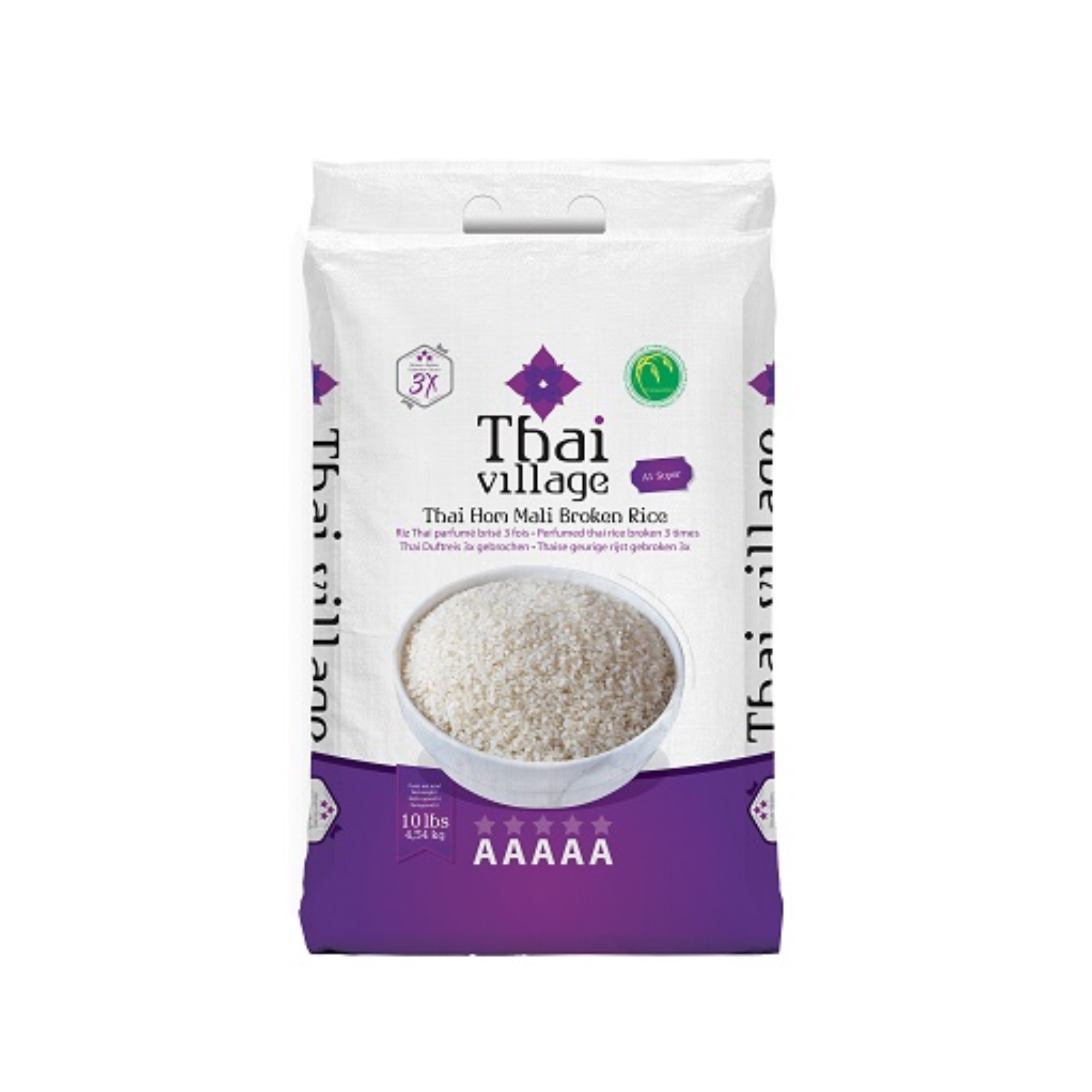 Thai Village Bruchreis / Riz 3x Parfumé 4,5kg Mein Shop