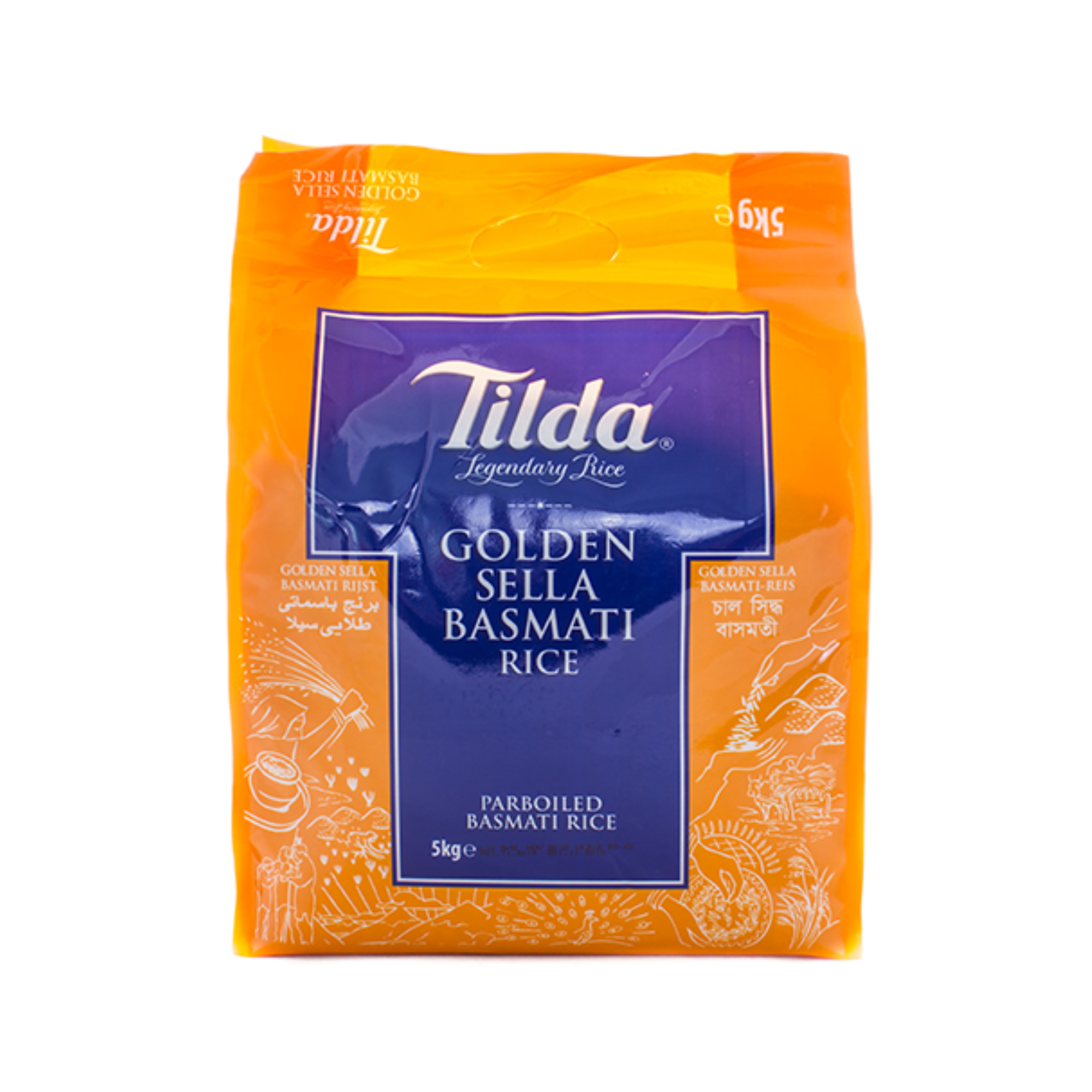 Tilda Golden Sella Basmati Reis 5kg Mein Shop